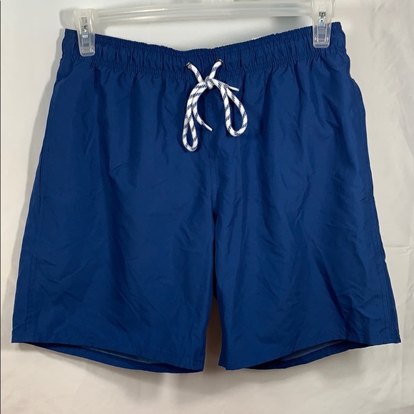 Saint Johns Bay Men’s Navy Blue Swim Trunks Medium - Picture 7 of 10